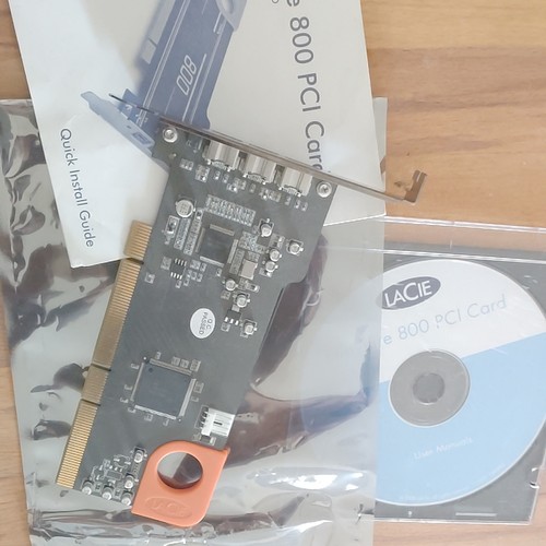 Scheda pci lacie firewire - scheda,