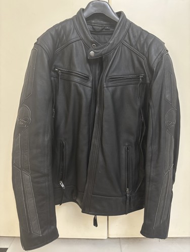 Harley davidson leather jacket - leather,