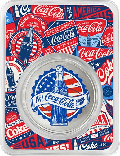 Lingotto argento usa coca - argento,