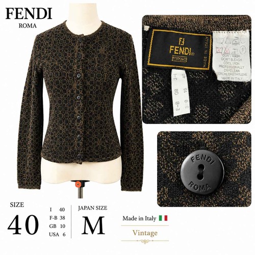Giacca cardigan vintage fendi - vintage,