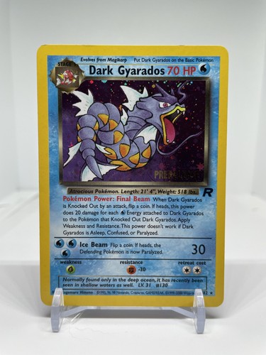 Dark gyarados - dark, (prerelease)