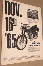 Pubblicità Motom Manx