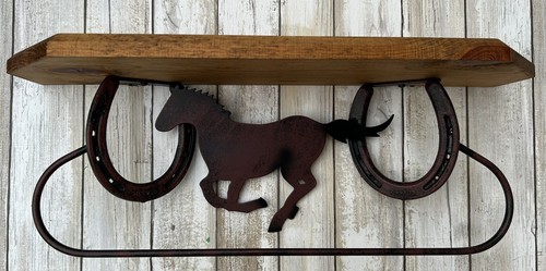 Scaffale rustico legno con - scaffale,