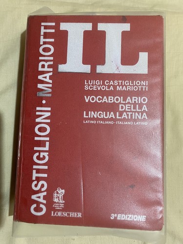 Dizionario latino - dizionario,