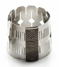 Flexitone legatura sax baritono Nichel Silver bocchino Hard Rubber XL senza cap