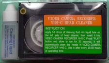 Pulitore testine video VHS-C