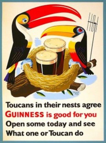Poster pubblicitario guinness - poster,