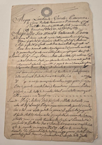 Documento 1848 cuasso - cuasso, regno