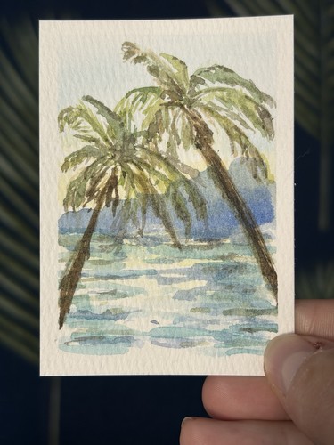 Quadro acquerello originale