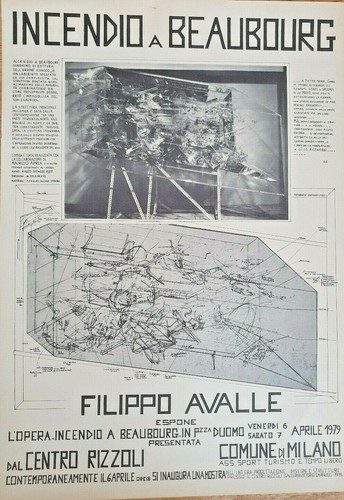 Filippo avalle poster mostra - avalle,