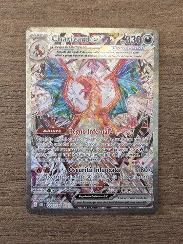 Carta pokemon charizard - carta, ex
