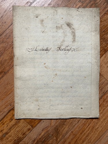 Antico manoscritto latino - antico,