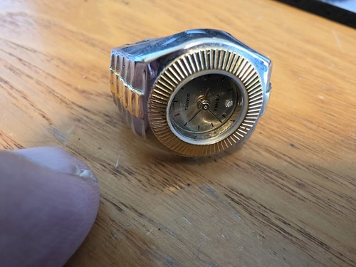 Anello orologio vintage - anello,