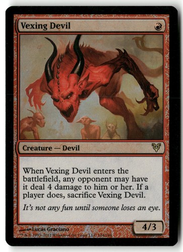 Vexing devil 164 foil avacyn - devil,