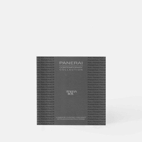 Panerai booklet luminor - panerai,