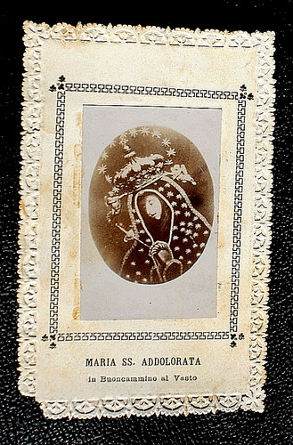 Santino merlettato maria - santino,