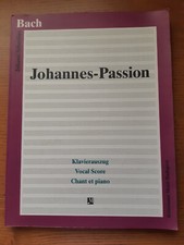 Bach passione secondo - passione,