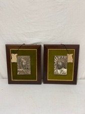 Rilievi argento 925 E. Dolfi Etruria FI383 arte classica firmati, 31x26 cm