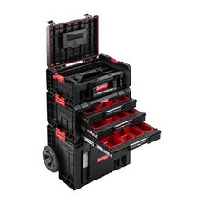 Set valigetta attrezzi 3 in 1 QBRICK 9404 cassetta attrezzi cassetta attrezzi trolley organizer