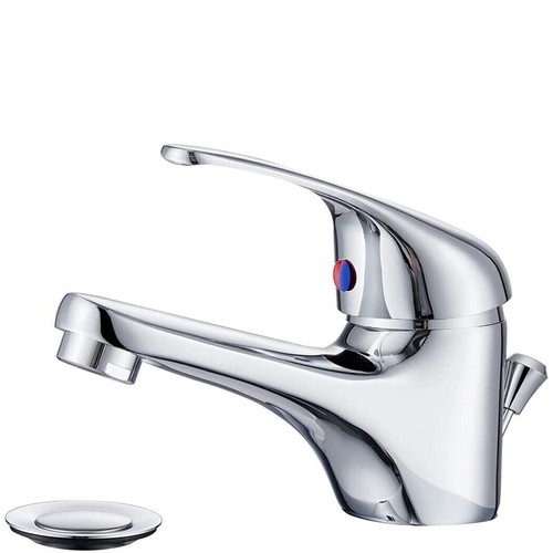 Rubinetto lavabo acciaio - rubinetto,