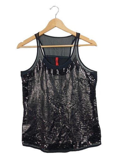Top donna paillettes - , senza