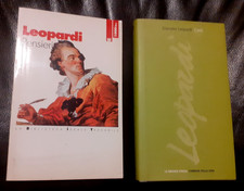 2 LIBRI Giacomo Leopardi