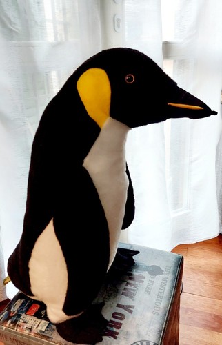 Pinguino peluche pupazzo - pinguino,