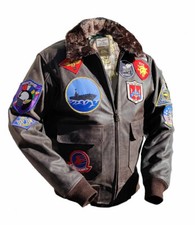 Giacca pelle uomo marrone - giacca,