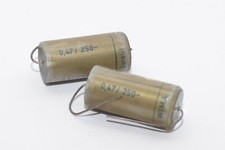 2x WIMA Condensatore di Carta