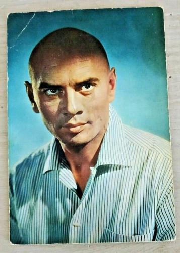 Yul brynner cartolina - yul,
