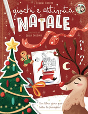 LIBRO DI NATALE Con Giochi E