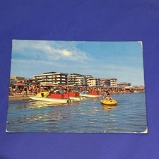 CESENATICO ALBERGHI VISTI DAL MARE CARTOLINA