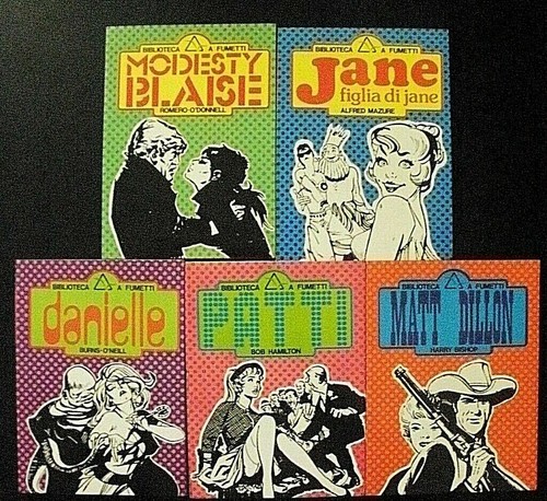 Biblioteca fumetti serie - a,