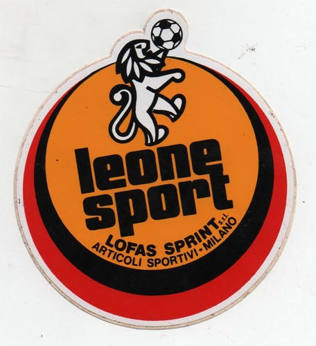 Adesivo vintage leone - vintage,