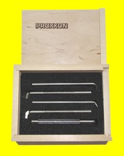 PROXXON 24520 Set tornitura acciaio per filettatura interna PD230 PD250 PD400 - NUOVO