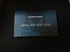 UFFICIALE MANU’ REAL MADRID - ATLETICO UEFA FINAL CHAMPIONS LEAGUE 2016 MILANO