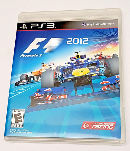 2012 sony playstation - f1,