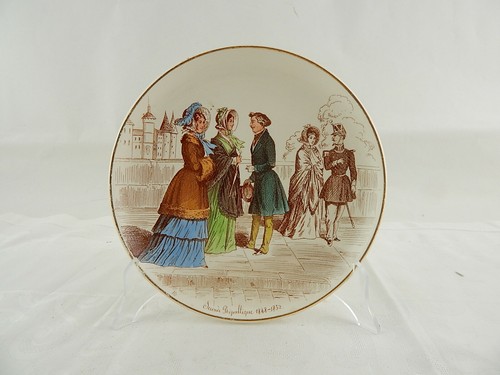 Antico piatto ceramica fine - antico,