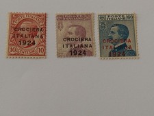 Regno d'Italia 1924 3 valori crociera Italiana dell'America Latina MNH**