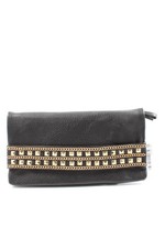 EVEN&ODD Borsa clutch Donna Borsa nero-oro elegante