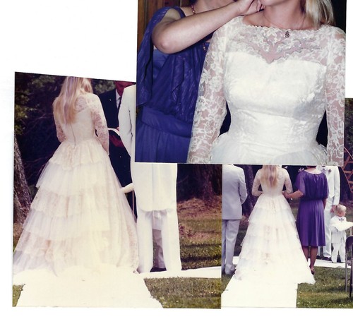 Abito sposa vintage anni 50 - abito, da