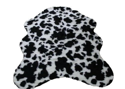 Mucca bianco nero 100x150 - bianco/nero, cm