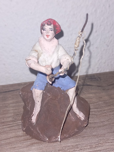626 statuina presepe - presepe, vintage