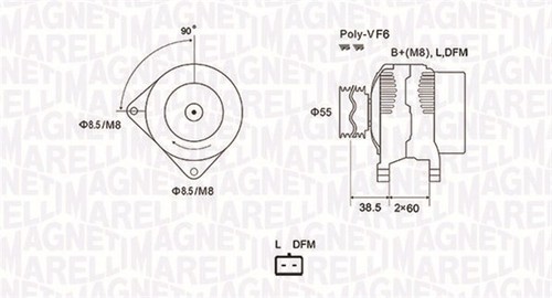 Magneti marelli 063731933010 - 063731933010,
