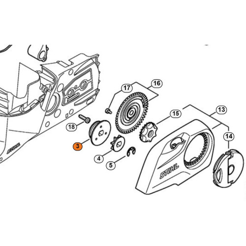 Stihl chiocciola per - per, motosega