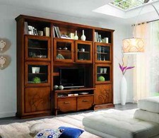 PARETE ATTREZZATA  LACCATA