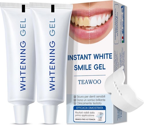 Kit gel sbiancante denti - sbiancante, 60ml