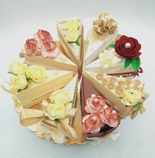 8 BOMBONIERE "PEZZO DI TORTA"