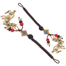  2 Pcs Portachiavi Carino Ciondolo Coniglio Keeychain Per Animali