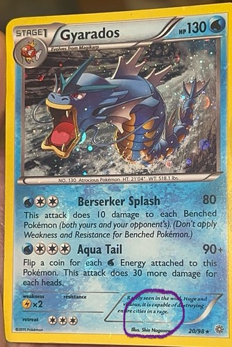 Galaxy swirl gyarados - galaxy,